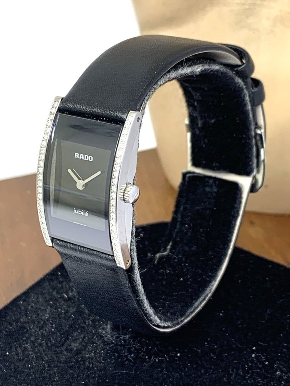 Rado Jubile Women's Watch 153.0759.3 Diastar Swiss Quartz Diamond Tank 19mm